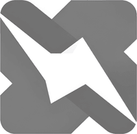 Минималистичный абстрактный логотип компании по проектированию вилл в серых тонах на белом фоне